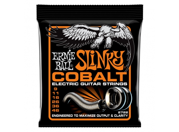 Ernie Ball EB2722 9-46 Cobalt Hybrid Slinky Ernie Ball EB2722 9-46 Cobalt Hybrid Slinky